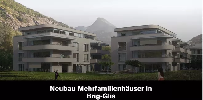 Neubau Mehrfamilienhaus in Brig-Glis